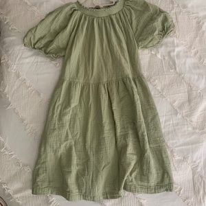 Universal Thread Green Babydoll Dress